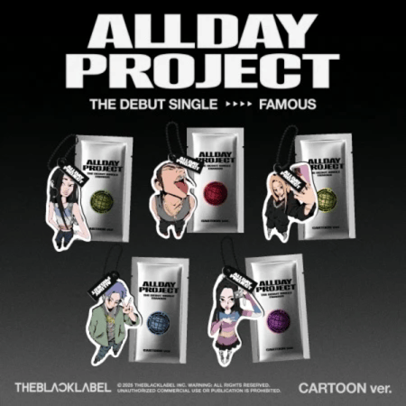 ALLDAY PROJECT - [FAMOUS] The Debut Single CARTOON RANDOM Version