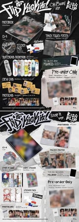 KICK FLIP - [FLIP IT, KICK IT!] 1st Mini Album RANDOM Version