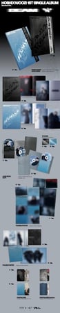 PRE-ORDER) HOSHI X WOOZI (SEVENTEEN) - [BEAM] 1st Single Album STANDARD 2 Version SET