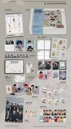 (PRE-ORDER) ATEEZ - [PASTRY SHOP] 2026 Season's Greetings