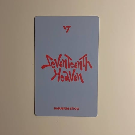 فوتوكارد جونقهان من البوم seventeen heaven