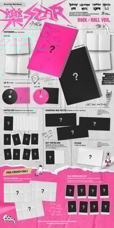 (PRE-ORDER) STRAY KIDS - [樂-STAR / ROCK-STAR] Mini Album SET
