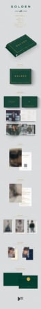 PRE-ORDER) JUNG KOOK (BTS) - [GOLDEN] WEVERSE ALBUMS Version
