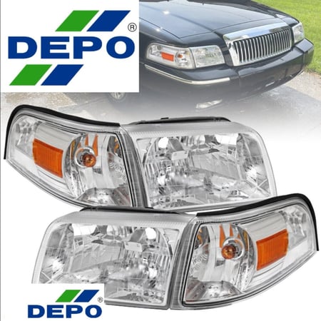 طقم شمعات واسطبات كامل ماركيز من 2006 الى 2011 ( depo )