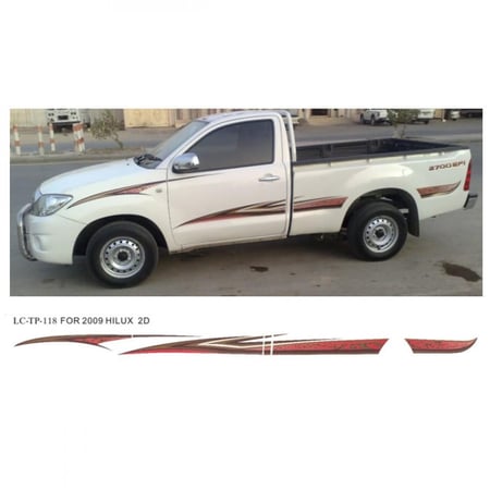 خط هايلوكس 2009 سعودي غمارة و غمارتين و خمسة شنكار