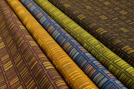 قطن ستان مشجر