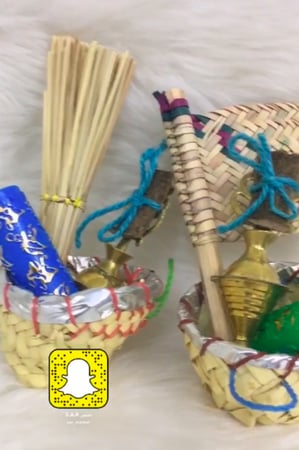 ميني زبيل من الخوص