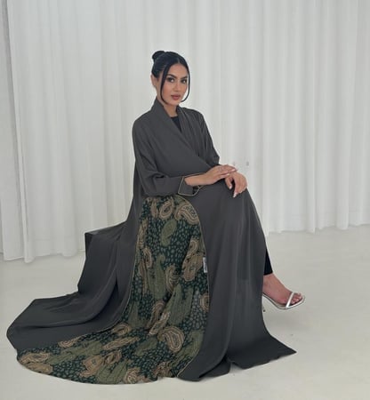 عباية الصيف زيتي #27