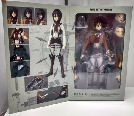 مجسم ميكاسا -Medicom Attack on Titan Mikasa Ackerman Real Hero Action RAH