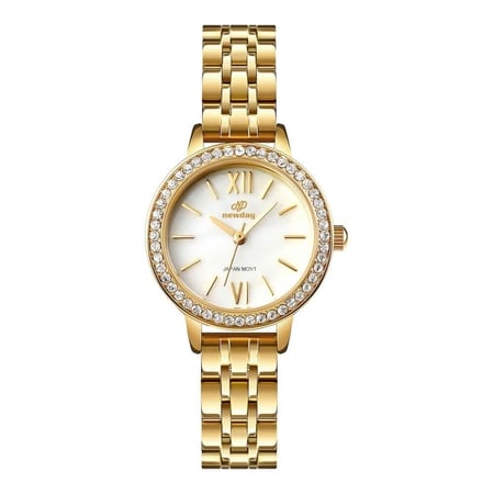 ND1711 ساعة نسائية ستانلس ستيل