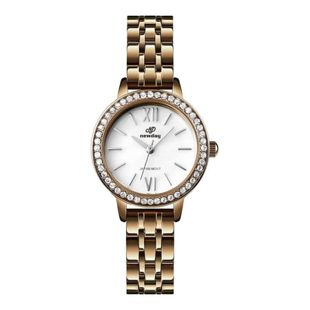 ND1711 ساعة نسائية ستانلس ستيل