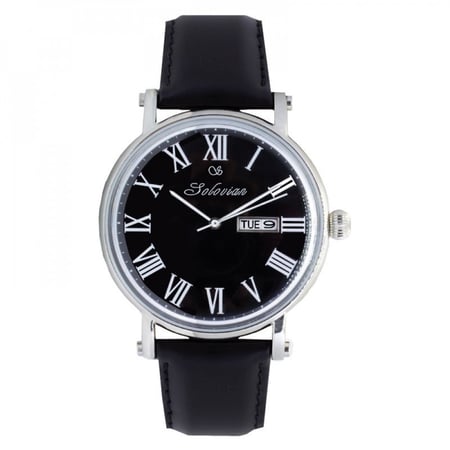 SL2110M ساعة جلد رجالية