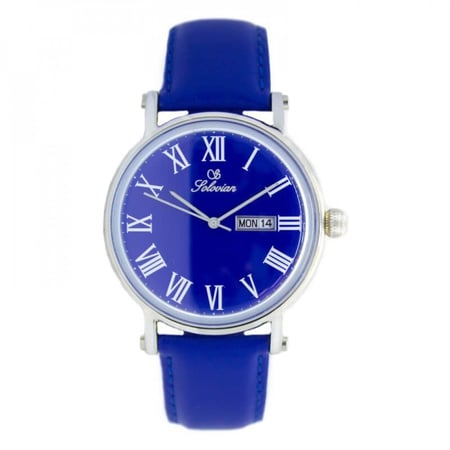 SL2110M ساعة جلد رجالية