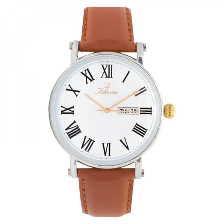 SL2110M ساعة جلد رجالية