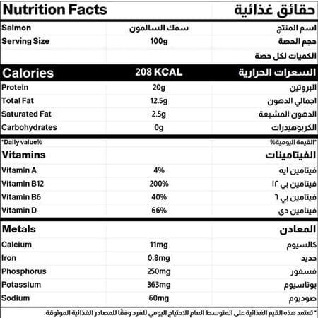 شريحة سالمون