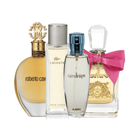 مجموعة عطور للنساء ملفته للانتباه