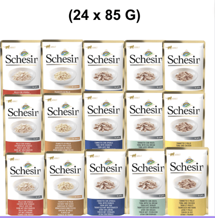 كرتون شيزر 24 حبة نكهات متعددة ، 85 جرام