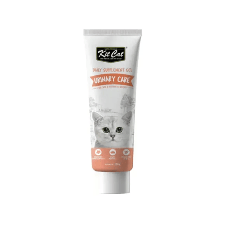 كت كات مكمل غذائي یومي جل لدعم صحة المسالك البولیة للقطط البالغة والصغیرة 120غ