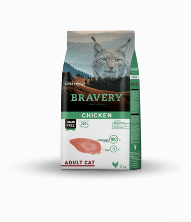 بريفري اكل جاف للقطط البالغة بنكهة الدجاج 7 كيلو