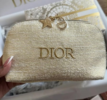 شنطة ديور ذهبي
