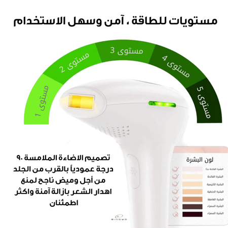 جهاز ليزر لازالة الشعر - متجر عناية