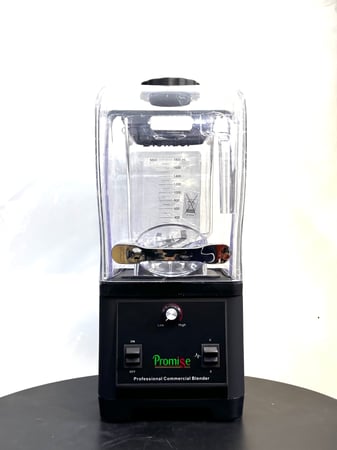 خلاط طعام 1.8 لتر مع كاتم اللون اسود BLENDER PRC PROMISE V220 -LTR1.8W1 Black