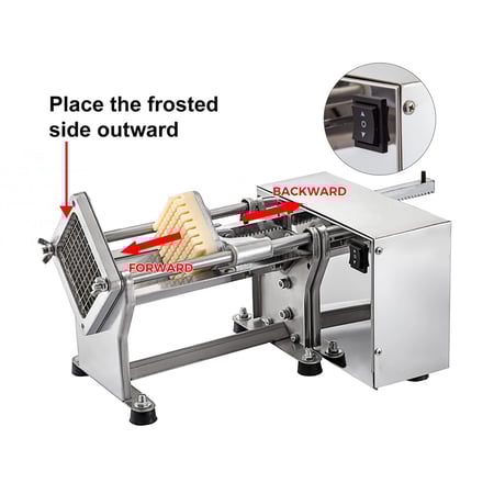 قطاعة بطاطس كهرباء كبير صيني SY-QTJC