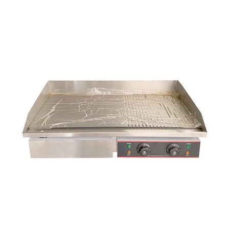 جريل صاج كهرباء مسطح 73 سم HEG-822 شواية مطاعم احترافية