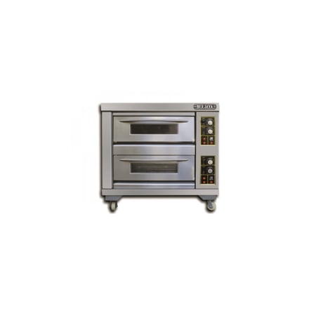 فرن تسخين غاز 2 سطح 4 صينية 134X99X135.7 BER-BJY-G120-1 PRM