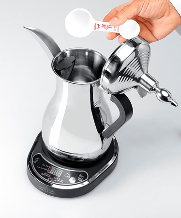 دلة العرب - صانعة القهوة السعودية الكهربائية 800 مل JL-S-170E