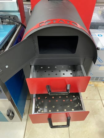 فرن بطاطس كومبير غاز 2 درج تركي GRS2N