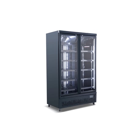 فريزر بانكول 2 باب زجاج موديل FD-B126AH-126