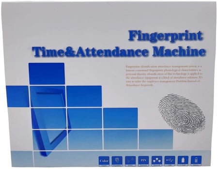 جهاز تسجيل بصمة اليد بكلمة مرور يعمل بتقنية المقاييس الحيوية