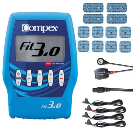جهاز تحفيز وتنبيه العضلات كومبكس فيت 3  - Compex Wired Muscle Stimulator FIT 3.0