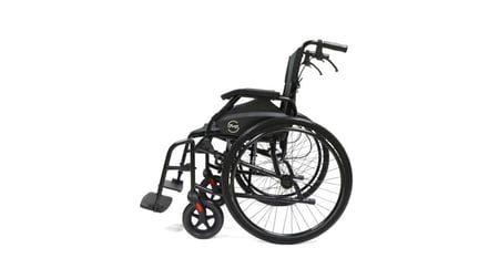 كرسي متحرك الومنيوم كفرات كبيرة Pluma Pro