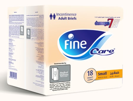 حفائض كبار السن فاين كير - صغير 18 حبة Small