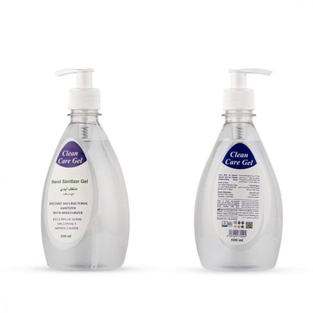 كلين كير - جل معقم لليدين مع مرطب عبوة 500 مل