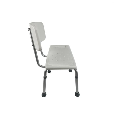 كرسي للاستحمام مع ساند للظهر