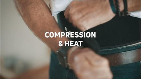 حزام الظهر لتخفيف الألم - Compex Back Wrap for Pain Relief