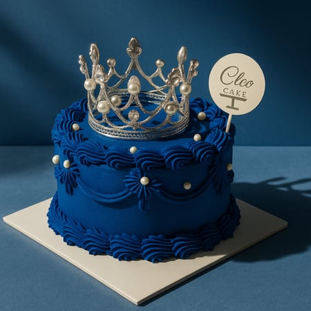 كيكة التاج الأزرق