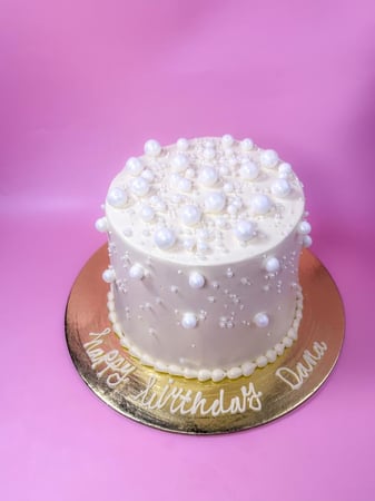 كيكة اللولو الأبيض