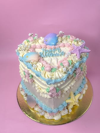 كيكة حورية البحر