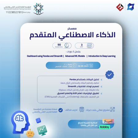 معسكر الذكاء الاصطناعي المتقدم