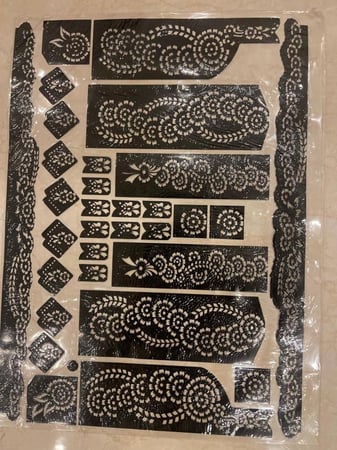 طبعة حناء كبير