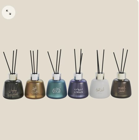 مجموعة   أعواد   التعطير   6   حبات