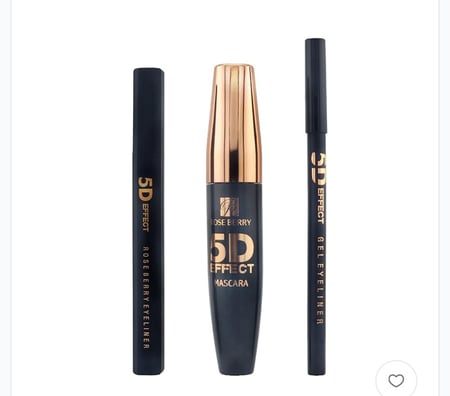 البكج الأساسي لكل طله بكج من 3 قطع- إيلاينر+كحل+مسكارا