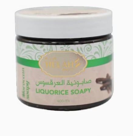 صابونية عرق السوس من مكونات زيت الزيتون الطبيعي لجعل البشرة ناعمة ونظيفة للغاية