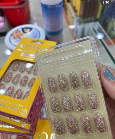 اظافر لاصقه قلتر