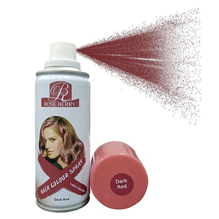 احمر غامق بخاخ ملون شعر 138 مل من روز بيري