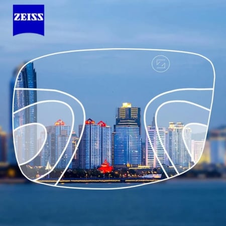 عدسات نظارات ZEISS DVS مدمجة للقراءة والمسافات